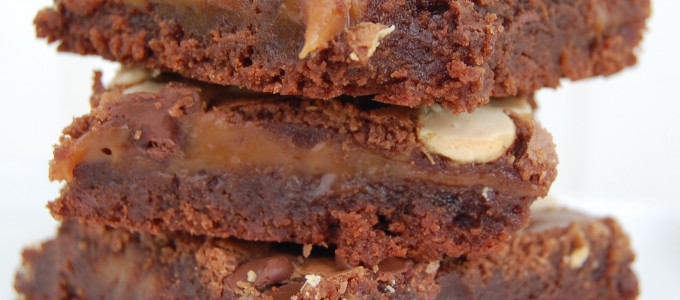 brownies caramel