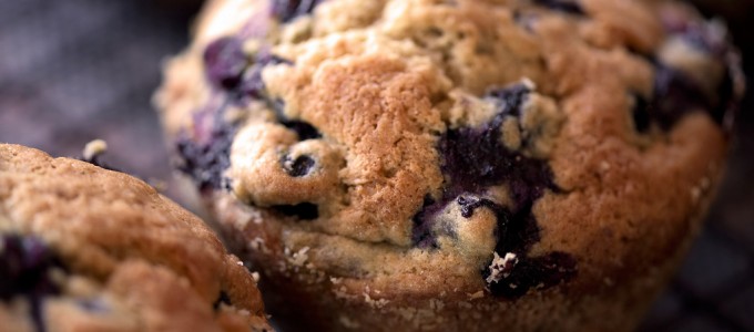 muffins myrtilles