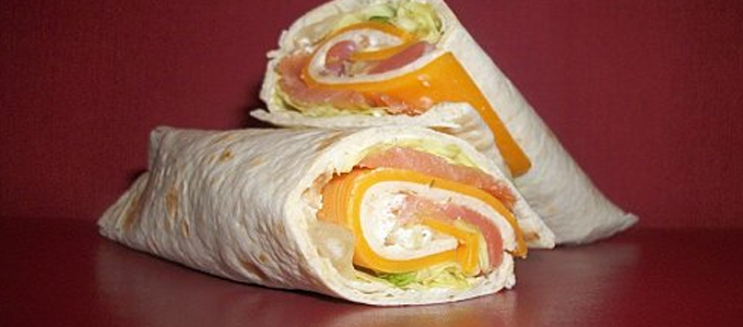 wraps saumon fume mimolette