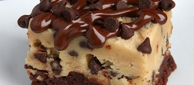brownie pate cookie pepites chocolat