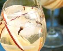 sangria champagne cocktail